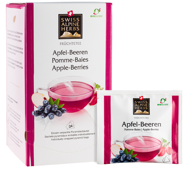 Bio Tee Apfel-Beeren 24x2g
