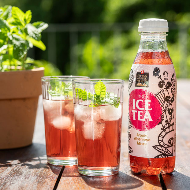 Bio Ice Tea Alpenrose 1l