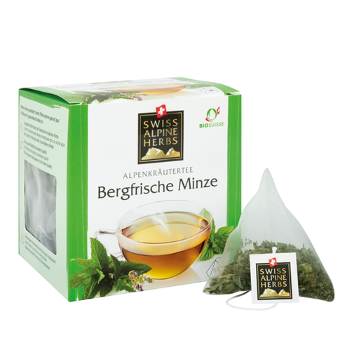 [SAH8003 TU] Bio Tee Bergfrische Minze 14x1g TU 6er Pack