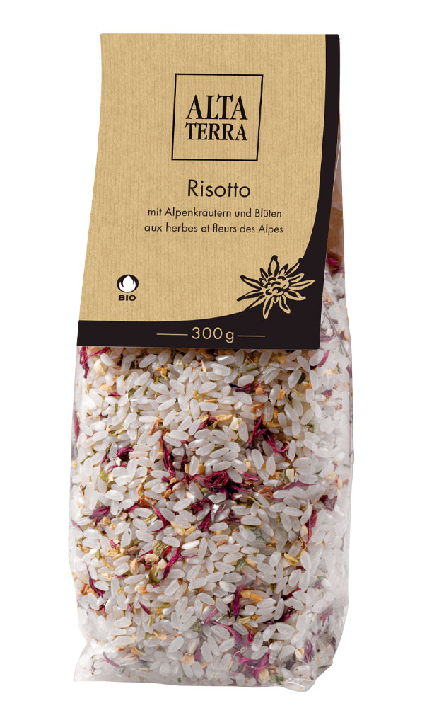 [AT0313] Bio Risotto Alpenkräuter und Blüten 300g