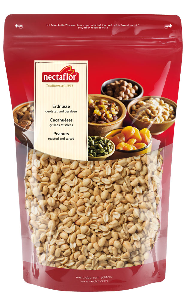 [51105] Erdnüsse geröstet - gesalzen 1kg