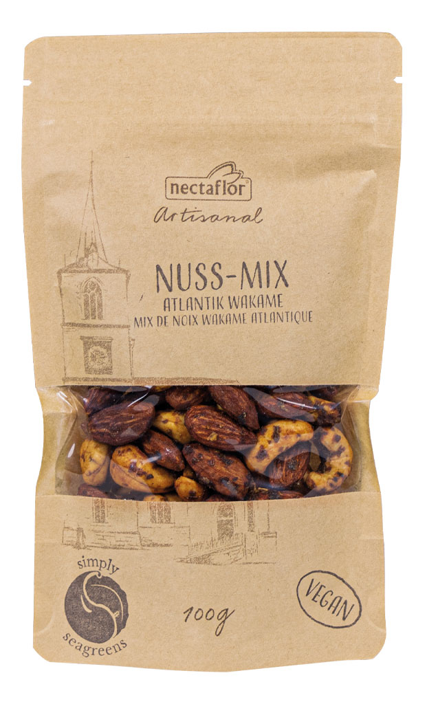 [51061] Artisanal Mélange de noix Atlantique Wakame grillées 100g