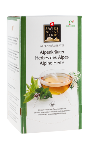 [SAH8113] Bio Infusion Herbes des Alpes 24x1g