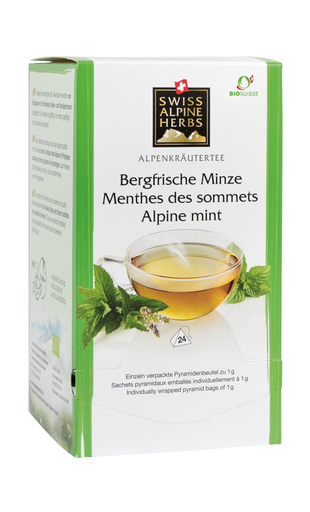 [SAH8103] Bio Infusion Menthes des sommets 24x1g