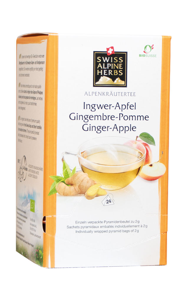 [SAH8112] Bio Infusion Gingembre-Pomme 24x2g