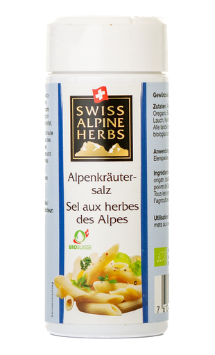 [SAH0007] Bio Sel aux herbes des Alpes 60g