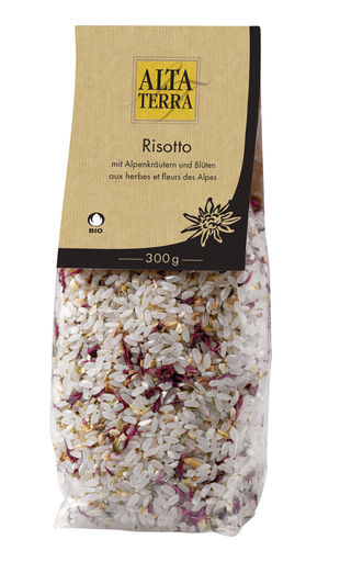 [AT0313] Bio Risotto Alpenkräuter und Blüten 300g