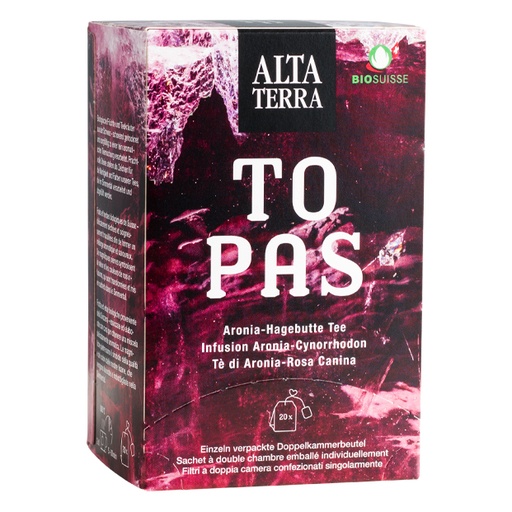 [AT0500] Bio Tee Topas Aronia-Hagebutte 20x1.3g