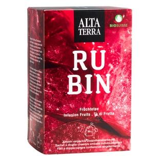 Bio Früchtetee Rubin 20x1.5g