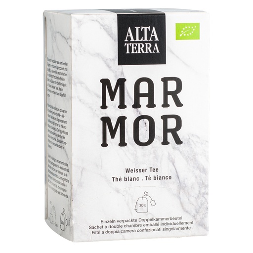 [AT0603] Bio Thé blanc Marmor  20x1.1g