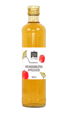 Vinaigre de cidre aux fleurs de sureau 5dl