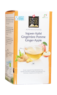 Bio Tee Ingwer-Apfel 24x2g